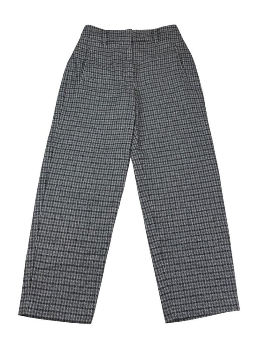 WILFRED Aritzia Jallade High Waisted Cashmere Wool Blend Pant Sz 2 Gray - Picture 2 of 6